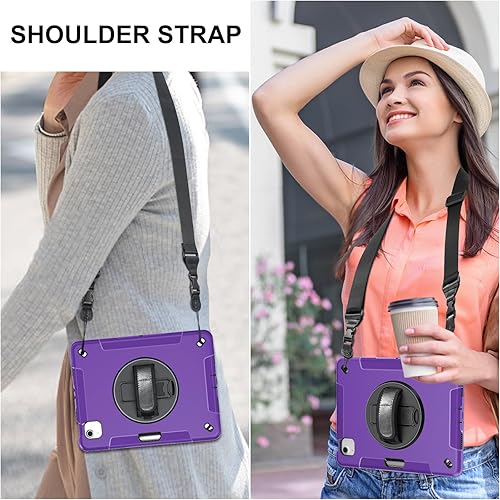 Miniatura 6 de Miesherk Funda para iPad Air de 11 pulgadas M2 2024 (6 generación), iPad Air de 45 generación de 10.9 pulgadas con protector de pantalla integrado,