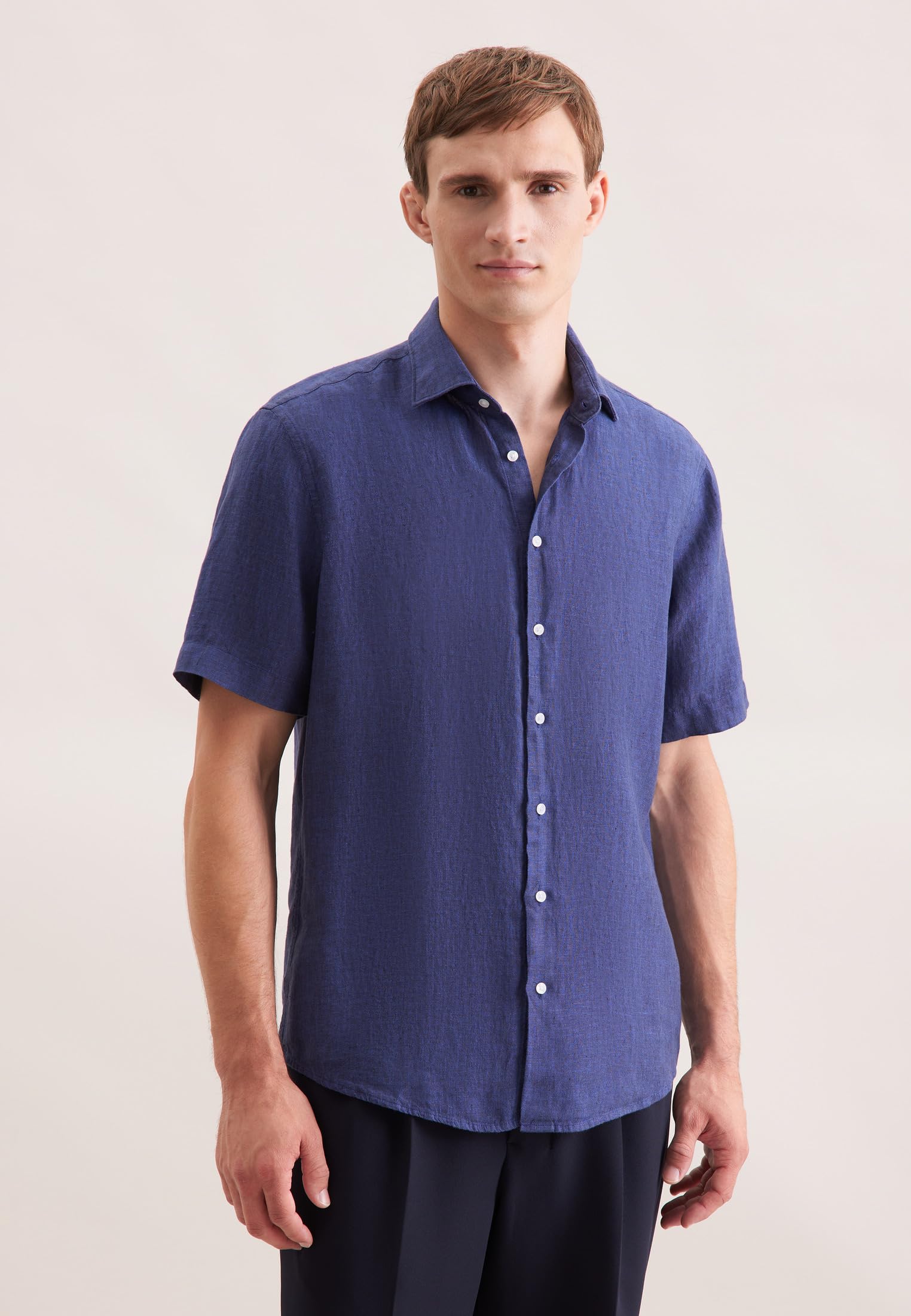 Seidensticker Seidensticker Herren Business Hemd Camicia Uomo (Pacco da 1)