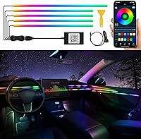 Vista 9 de Módulo de control principal de tira de luces LED acrílicas para interior de automóvil Dreamcolor, que es compatible con el kit Dreamcolor Connects