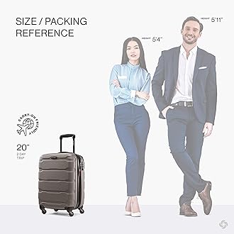 Samsonite Omni PC Hardside Expandable Luggage with Spinner Wheels, Silver, 3-Piece Set (20/24/28)