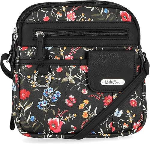 Miniatura 2 de MultiSac Bolso cruzado con cremallera para mujer North South