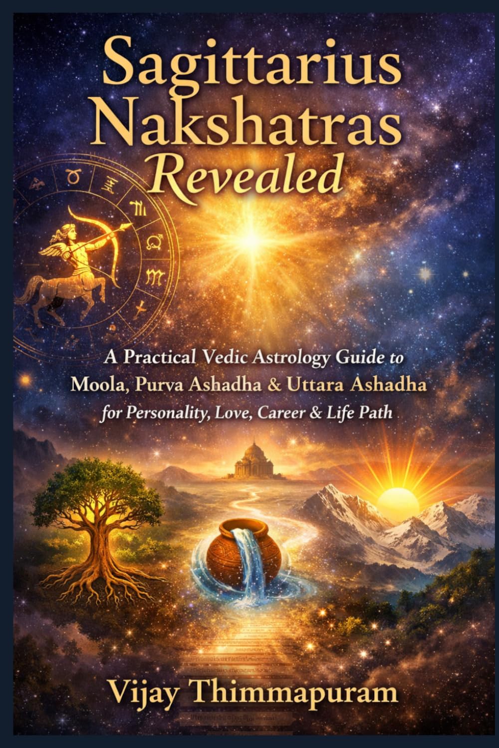 Sagittarius Nakshatras Revealed: A Practical Vedic Astrology Guide to Moola, Purva Ashadha & Uttara Ashadha for Personality, Love, Career & Life Path: 9 (The Nakshatra Wisdom Series)