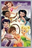Vista 10 de Trends International Disney Tinker Bell - Póster de pared de hadas, 14.725 x 22.375 pulgadas, versión enmarcada de madera de granero