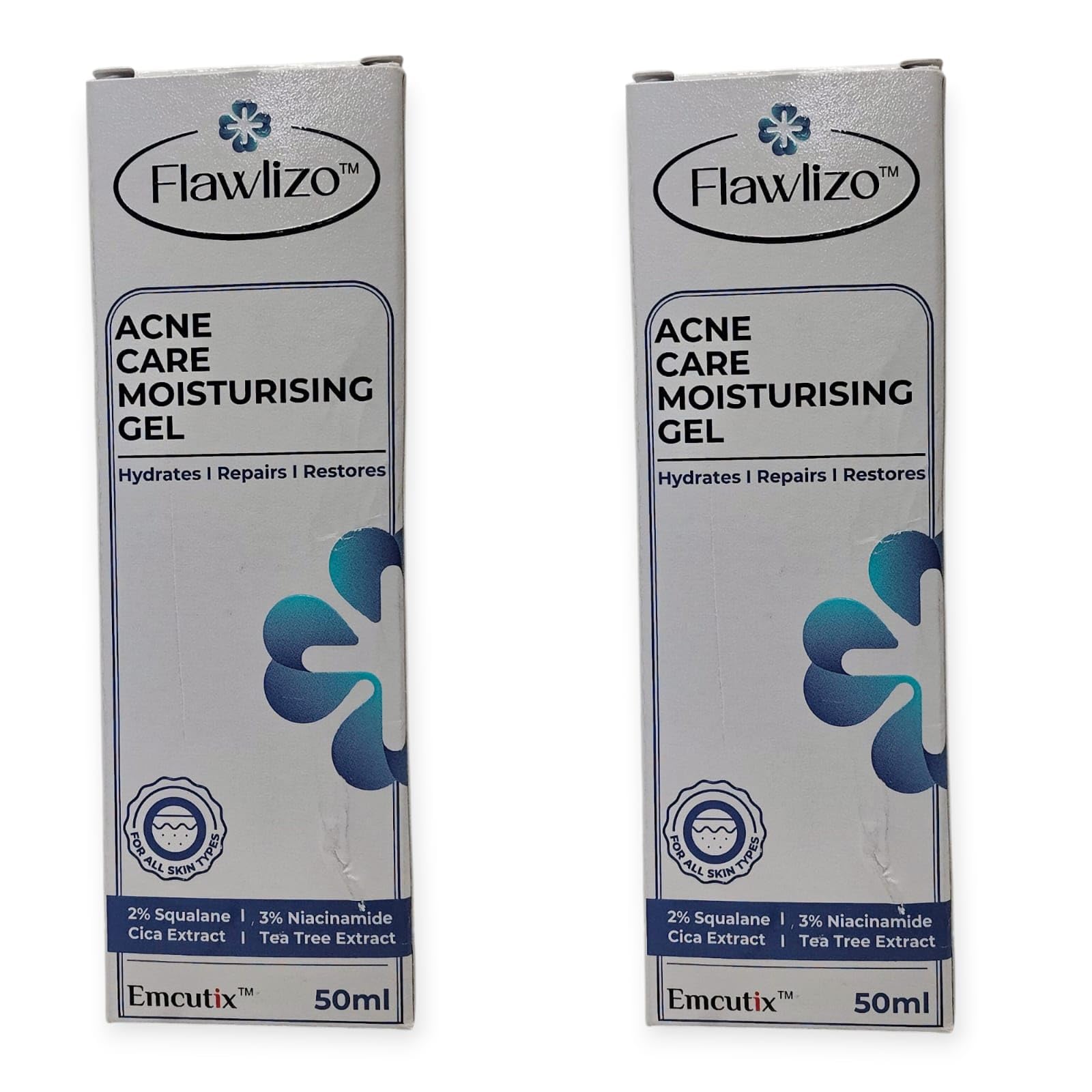 flawlizo acne care moisturising gel 50ml (PACK OF 2 * 50ML)