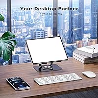 Vista 7 de Laptop Bracket Tablets Bracket Multifunctional Desktop Lazy Bracket 360 Degree Rotation Foldable Stand
