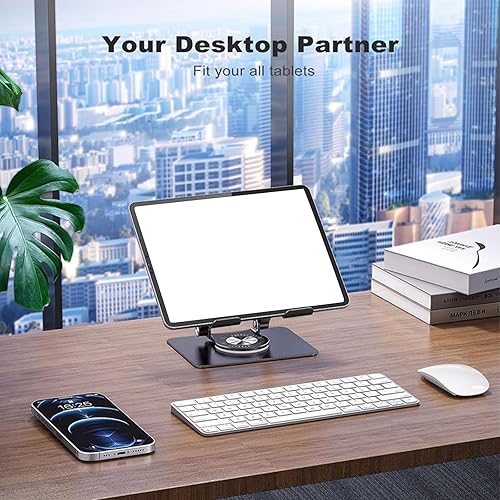 Miniatura 7 de Laptop Bracket Tablets Bracket Multifunctional Desktop Lazy Bracket 360 Degree Rotation Foldable Stand