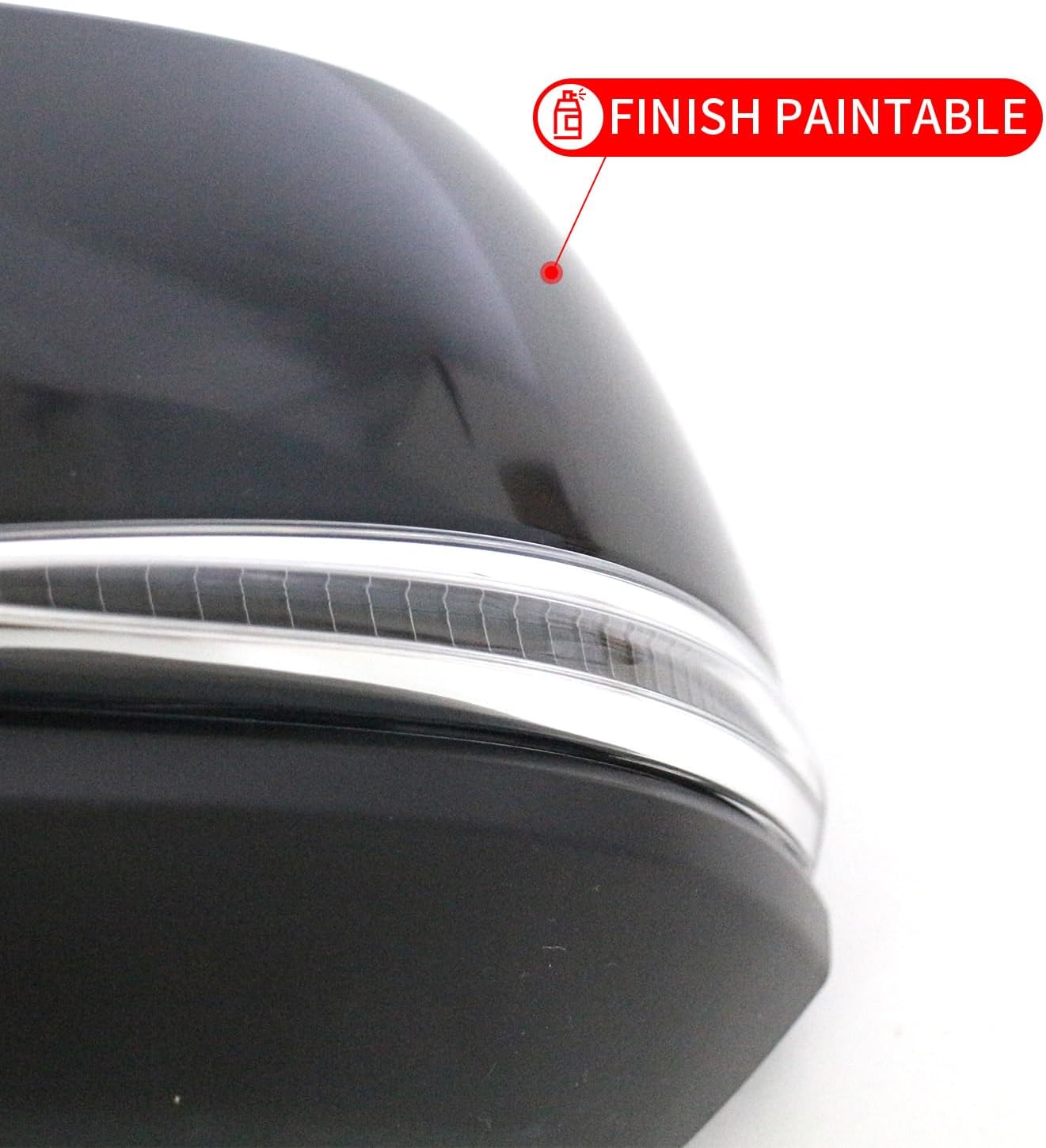 Marretoo Letf Driver Side View Mirror replacement for TOYOTA Tacoma 2016-2023 Accessories 8 pins Heated Turn Signals Light Power Adjusted Glass With Blind Spot Monitoring(BSM) TO1320350, 8794004240 LH