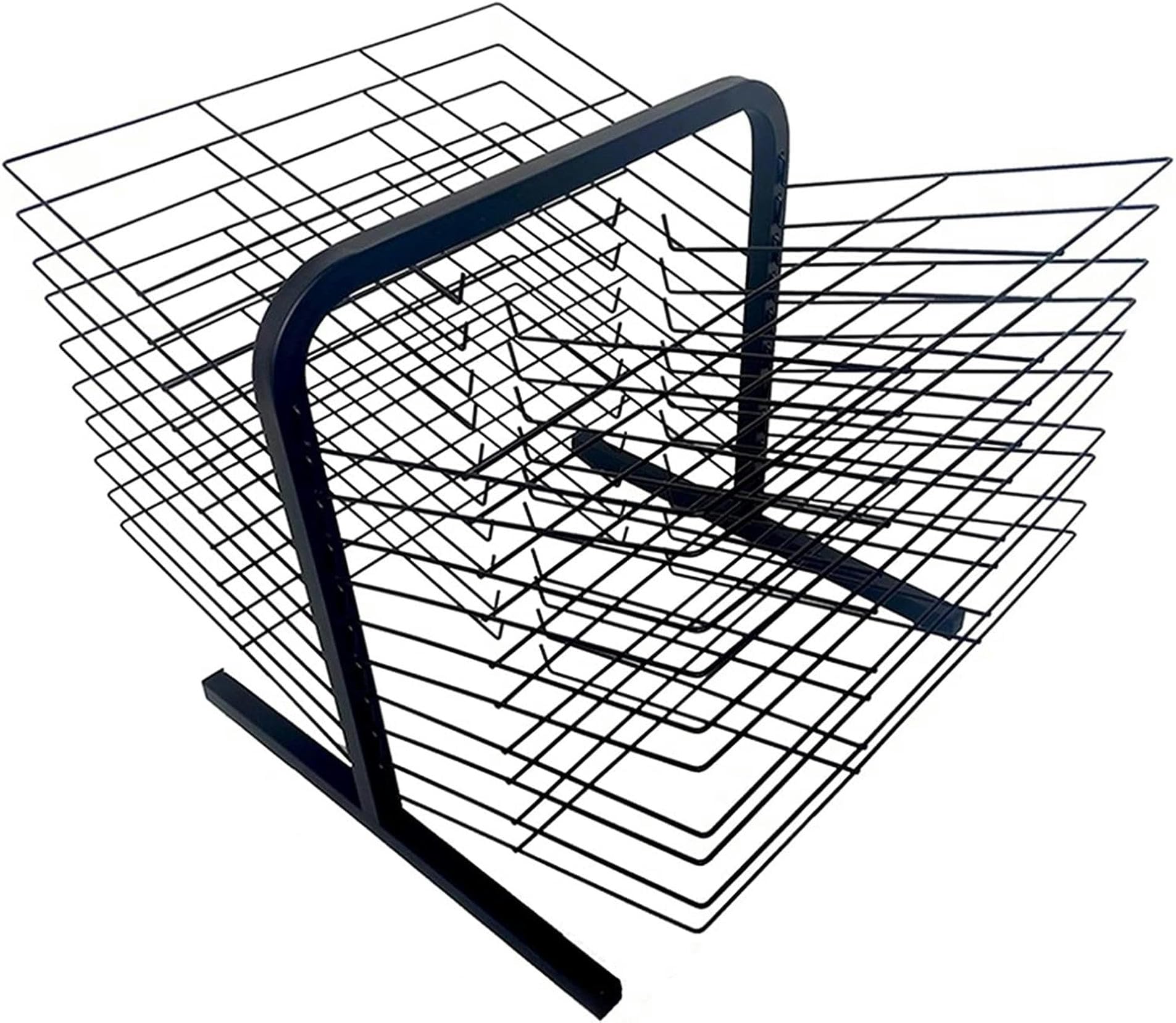 Rack de séchage d'art à étagères consécutives anti-adhérence