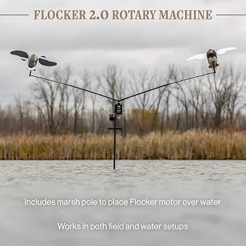 Lucky Duck Flocker 2.0 Rotary Decoy Machine
