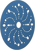 Vista 8 de 3M Hookit 36183 Discos abrasivos azules con múltiples agujeros, preparación de mezcla, preparación de pintura, 6 pulgadas, grado 600, 50 discos/caja