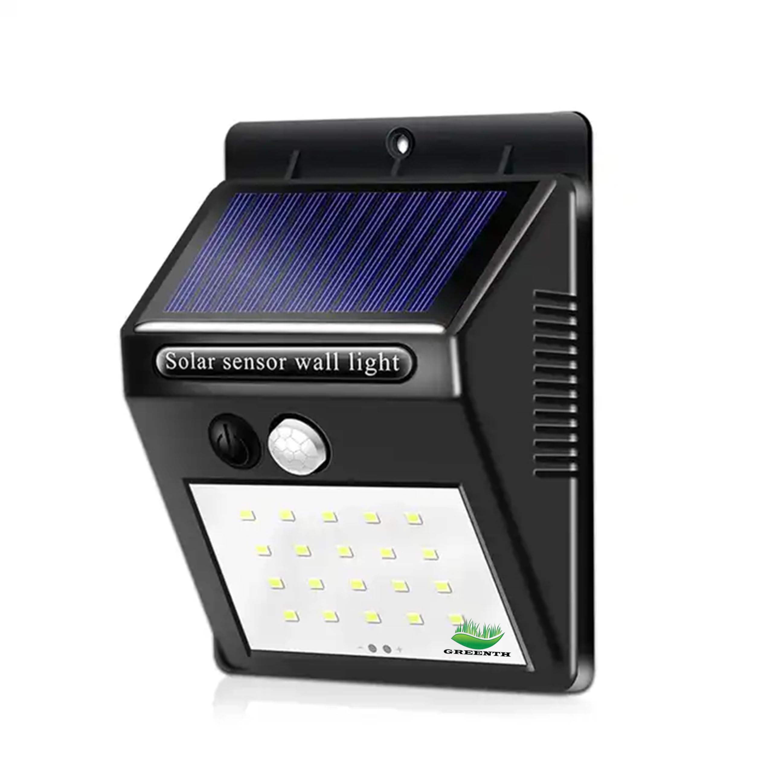 Greenth LED Bright Outdoor Security Lights with Motion Sensor Solar Powered Wireless Waterproof Night Spotlight for Outdoor/Garden Wall, Solar Lights for Home(Pack of 1)-image-43