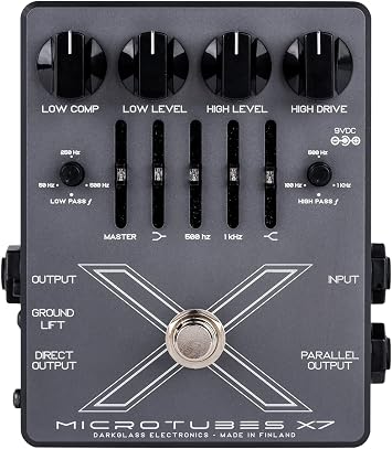 Darkglass Electronics Effector Microtubes X7 Preamp/Distortion for Base