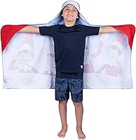 Vista 6 de Grinch by Dr. Seuss Holiday Kids Bath/Pool/Beach Soft Cotton Terry Hooded Towel Wrap, 24 in x 50 in,(Official Dr. Seuss Product) by Franco