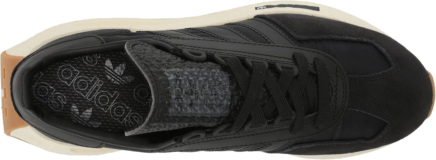 adidas Originals Hombre Retropy E5 Zapatilla, Negro/Negro/Gris,