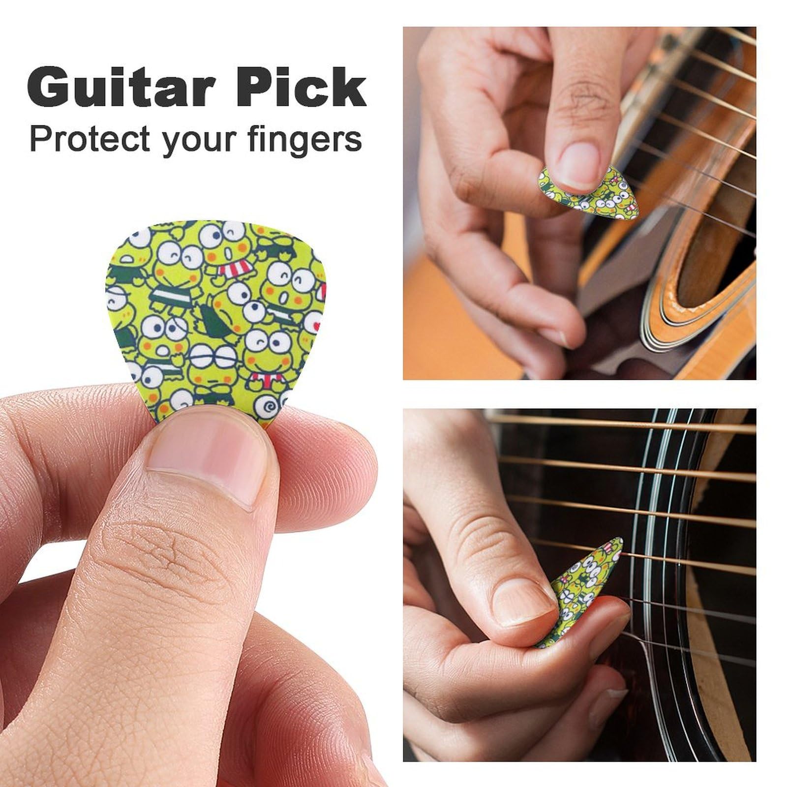 Amazon.co.jp: けろけろけろっぴ ギターピック 6枚 ちいかわ