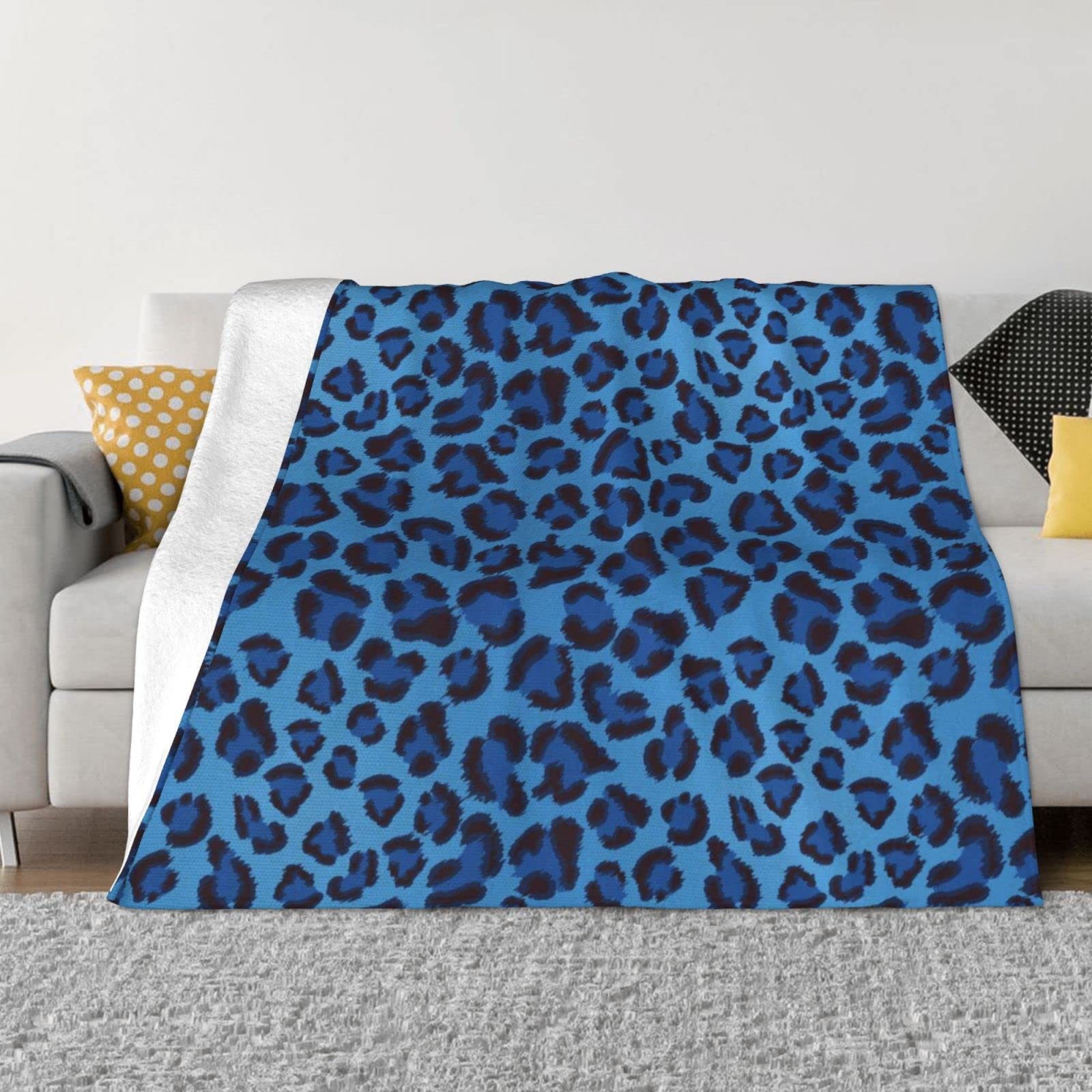 Couverture légère flanelle léopard 152x127 cm : l'idée cadeau cocooning