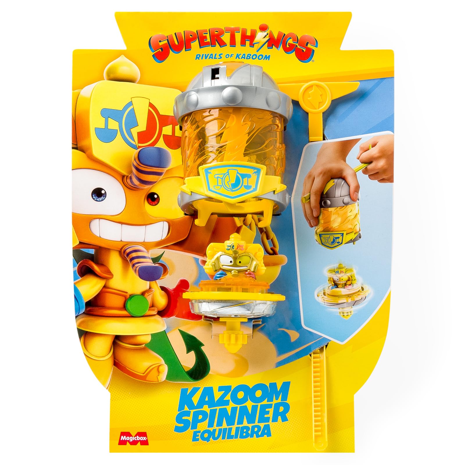 SUPERTHINGS KAZOOM Power – Kazoom Spinner – Doc Vroom. Incluye 1 Cápsula Kazoom, 1 peonza Kazoom y 1 Tira. — view 15
