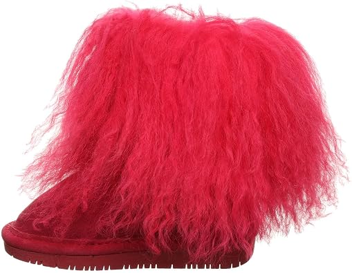 BEARPAW Toddler Boo Multiple Colors | Toddler's Boot Classic Suede | Toddler's Slip On Boot | Comfortable Winter Boot