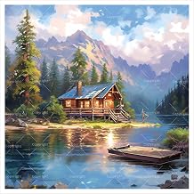 Mountain Cabin     - DIY Lake House     7.88x7.87