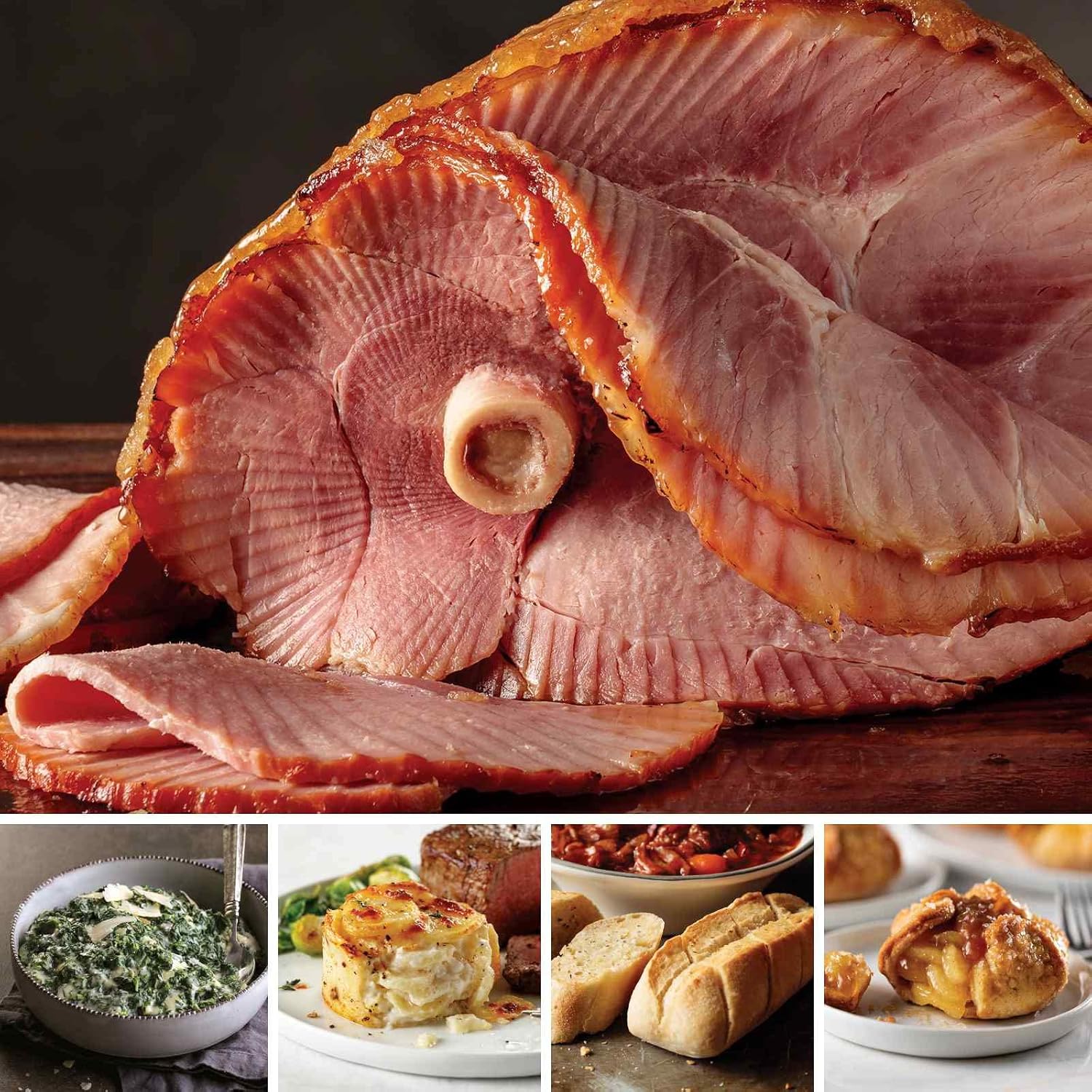Omaha Steaks Holiday Spiral Sliced Ham Dinner (Spiral