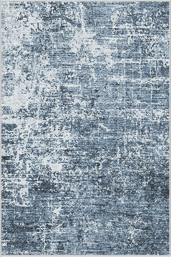 Dripex Abstract Contemporary Area Rug, 2x3 Small Entryway Rug Machine Washable