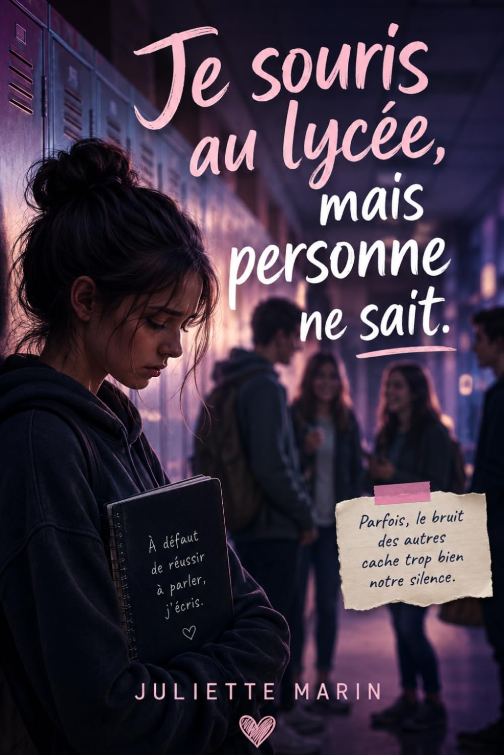 Je souris au lycée, mais personne ne sait: Roman sur l’anxiété, le mal-être adolescent et la reconstruction