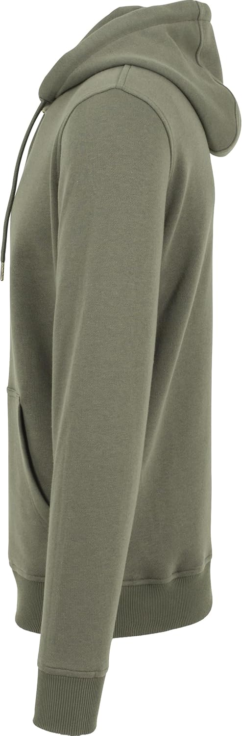 Urban Classics Mens Hoody TB1592 Basic Sweat Hoody Color: Olive in Size: XX-Large