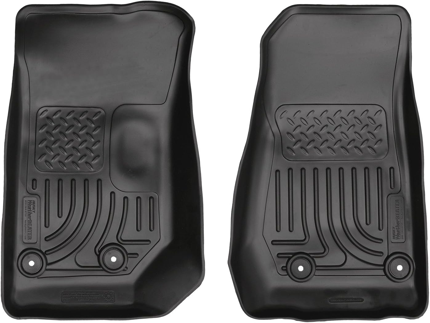 Husky Liners Weatherbeater Cargo Liner | Fits 2021-2025 Jeep Wrangler 4-Door (Includes 4XE Models) | 1-pc Black - 20761