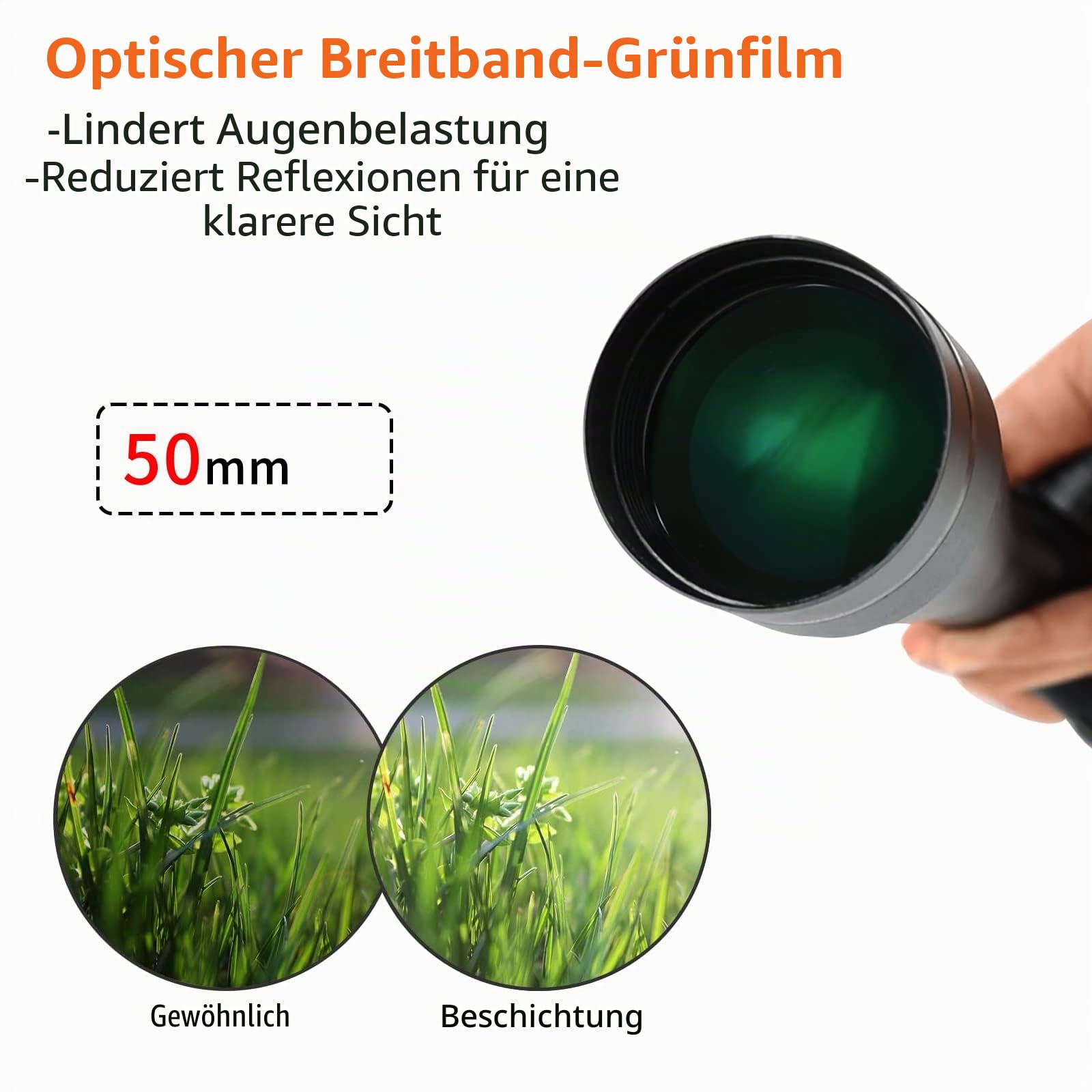 Zielfernrohr Luftgewehr 3.5-10X50mm Softair Scharfschütze Zielfernrohr Rot Illuminated Absehen mit 20mm/11mm Montage, für Armbrust Gewehr Jagd