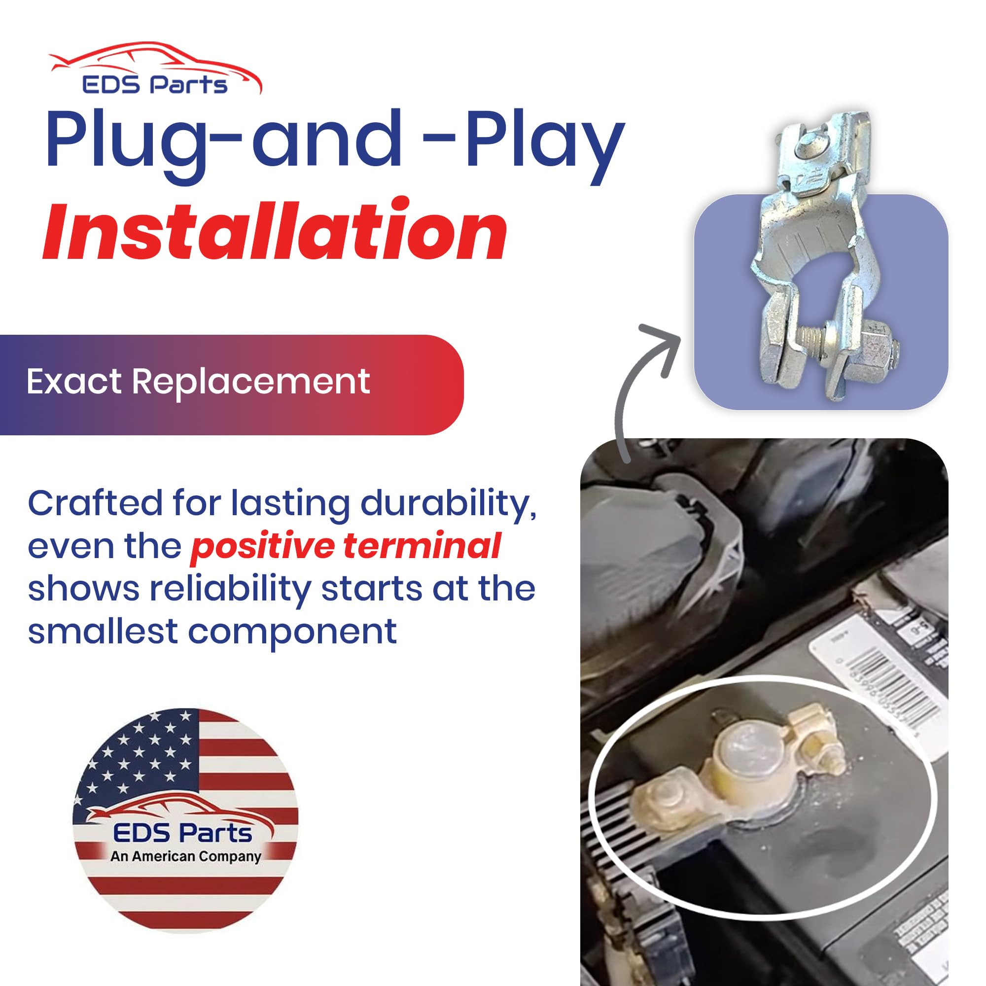 Amazon.com: EDS 926-611 926611 Positive Battery Terminal