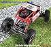 Click N' Play Remote Control Car 4WD Off Road Rock Crawler Vehicle 2.4 GHz, Red