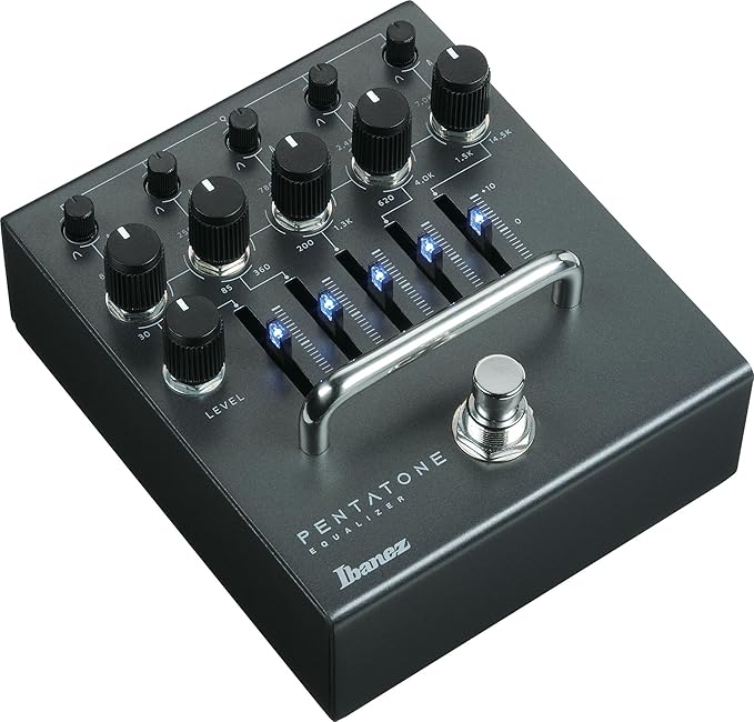 Pedal De Efectos Ibanez PTEQ Ecualizador Paramétrico 5 Banda miniatura 6