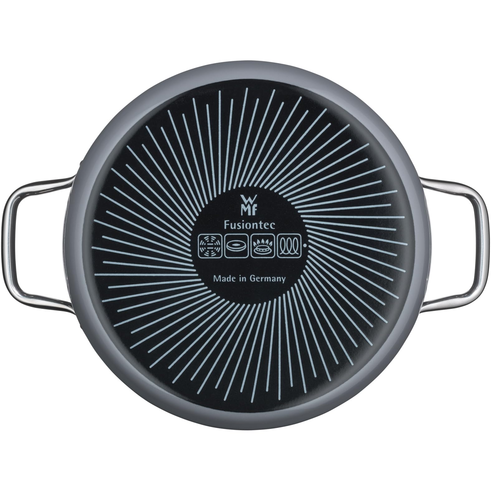 WMF Fusiontec Made in Germany（24cm） WMF Fusiontec Essential Cooking Pot Large 24 cm Glass Lid