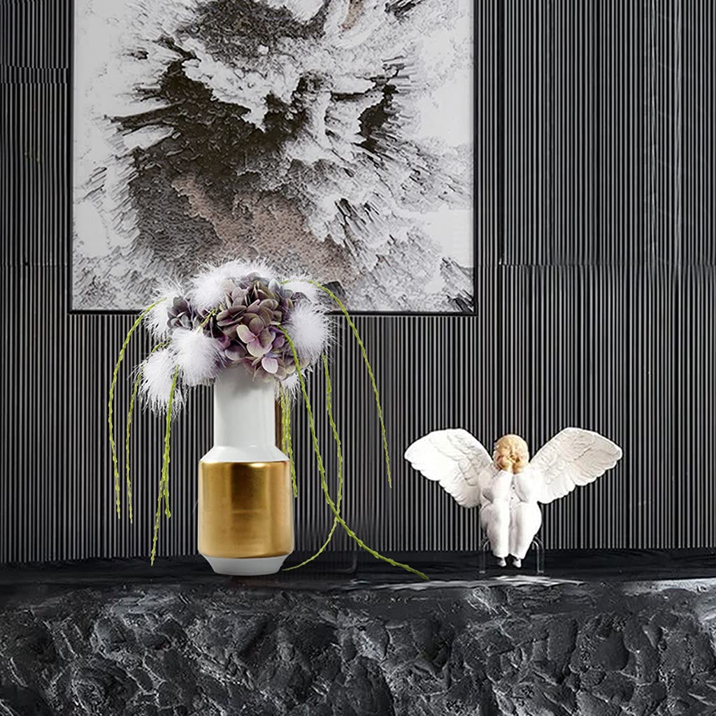 Fiori Artificiali da Interno, Fiore Artificiale a Palla di Velluto, Bonsai, Fiore Finto, Fiore di Seta, Design Artistico, Adatto per Ufficio, Tavolo da Pranzo, soggi