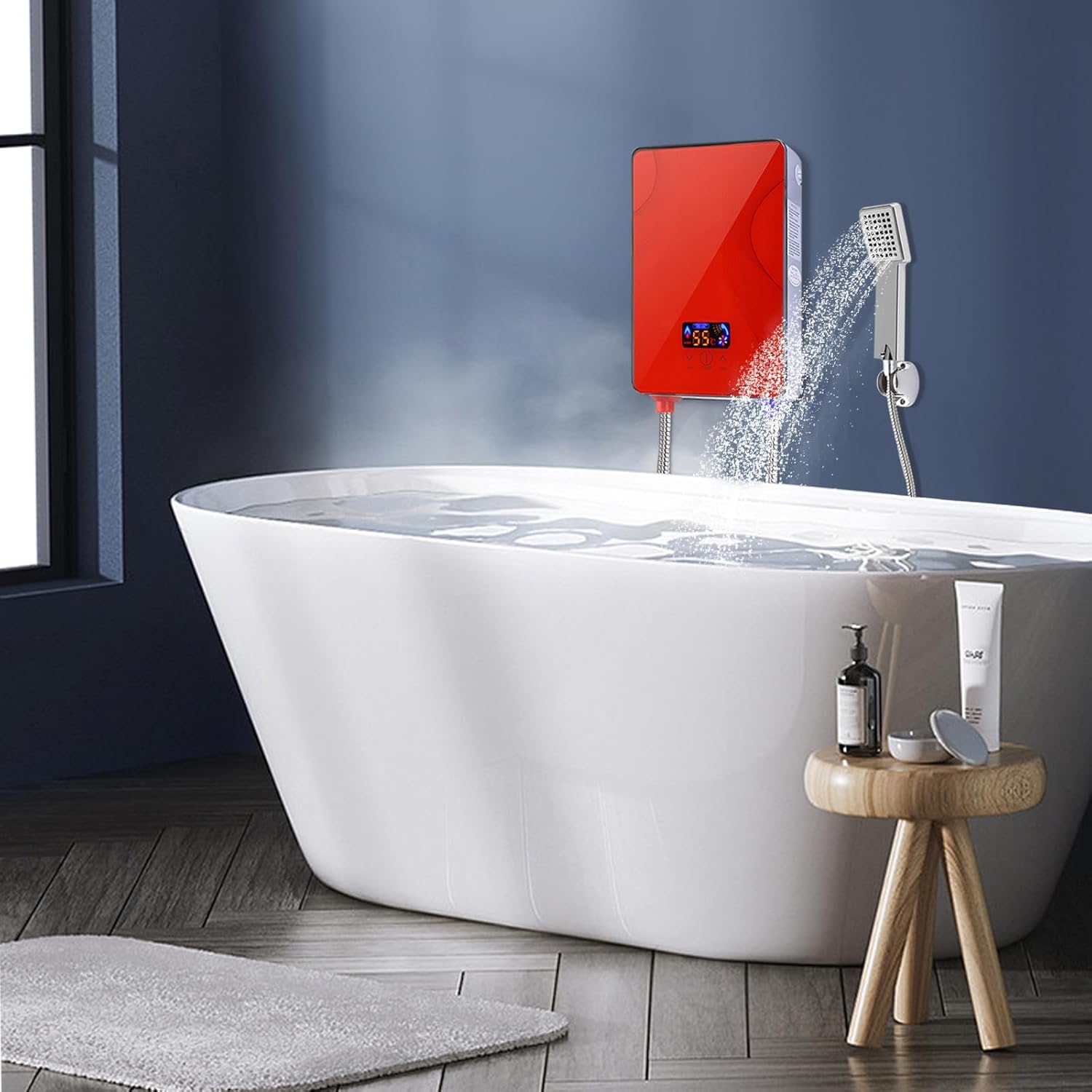 DSK-65 water heater installed above a kitchen sink