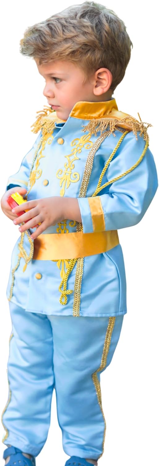 Personalized Baby Boys Prince Suit - Formal Dress Outfit for Special Occasions - Stylish & Comfortable Toddler Suit Set