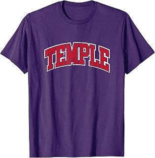 Temple Texas TX Red Vintage for Men or Women T-Shirt