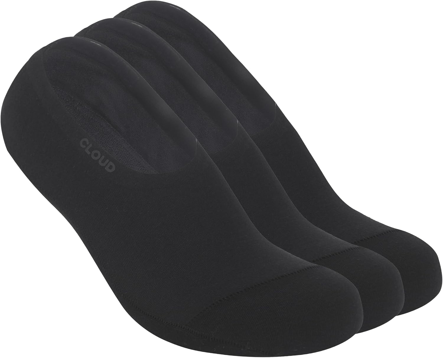 Cloud Ankle Socks for Women & Men - Thin Comfortable Non Slip Invisible Low Cut Cotton No Show Socks for Casual & Formal Wear