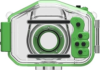 Agoigo Kids Camera Dedicated Waterproof Case Accessories (Not Included Camera) (Green)