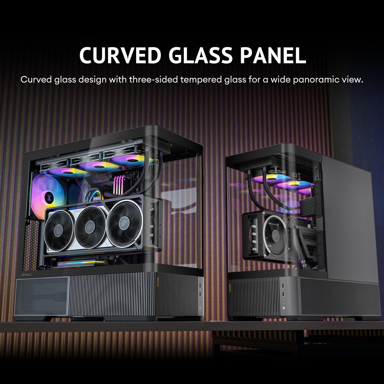 Antec Geh Mid C6 CURVE ARGB ATX/M-ATX/M-ITX o.N. BK retail (0-761345-10287-2)