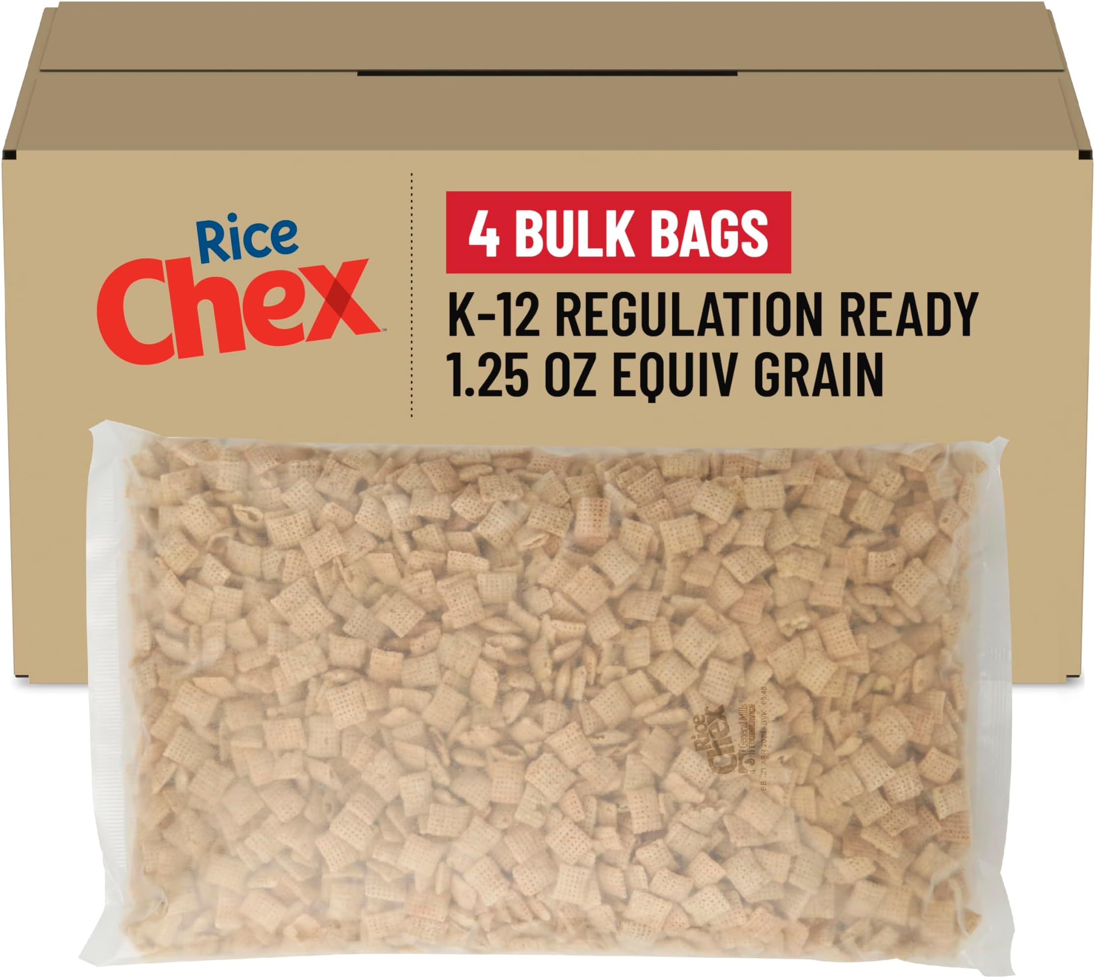 Rice Chex Cereal Bulkpak, 33 Oz (Pack of 4)