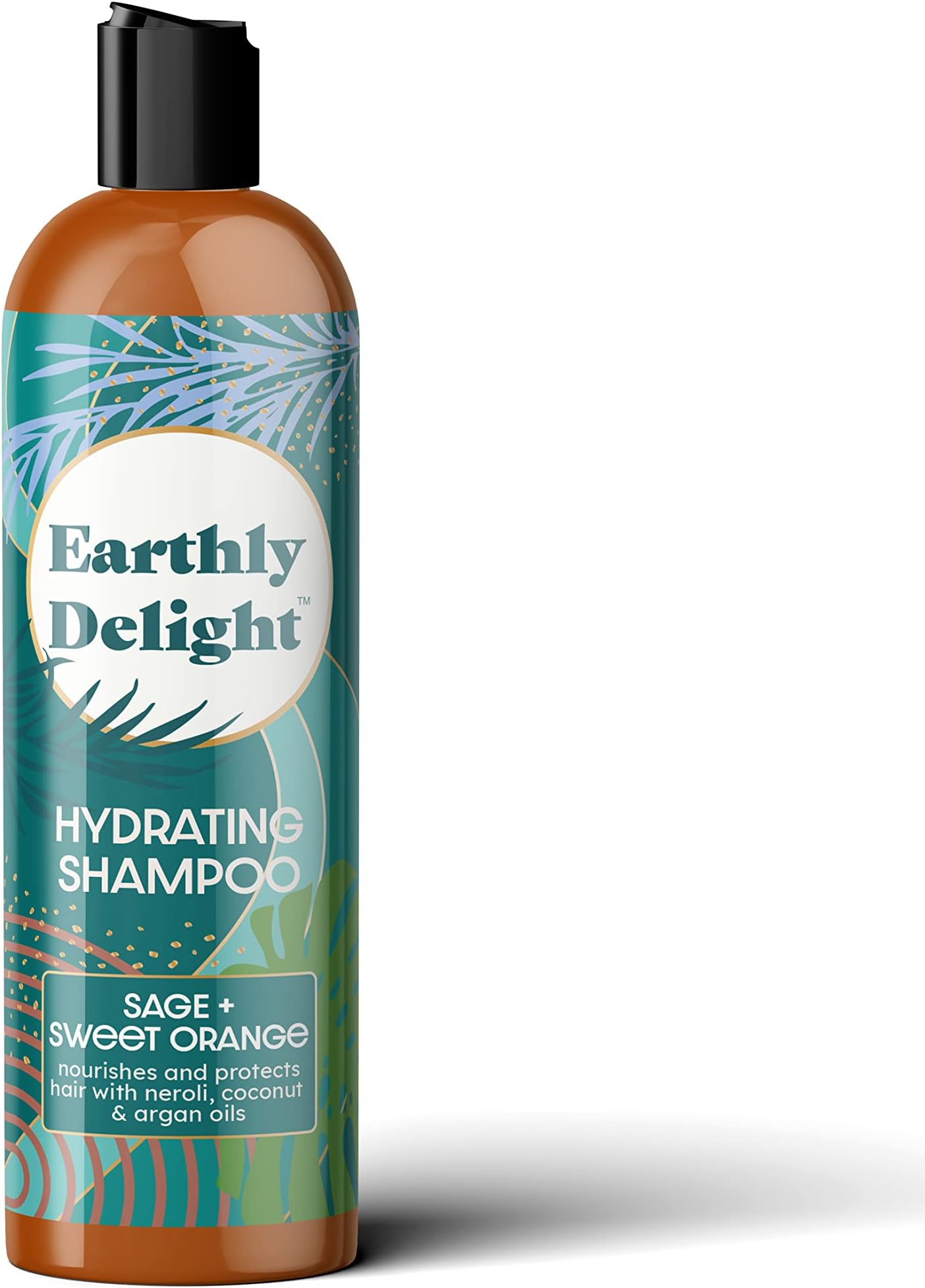 Earthly Delight | Herbal Shampoo - Sage & Sweet Orange | All Natural & Protein Rich (16 oz)