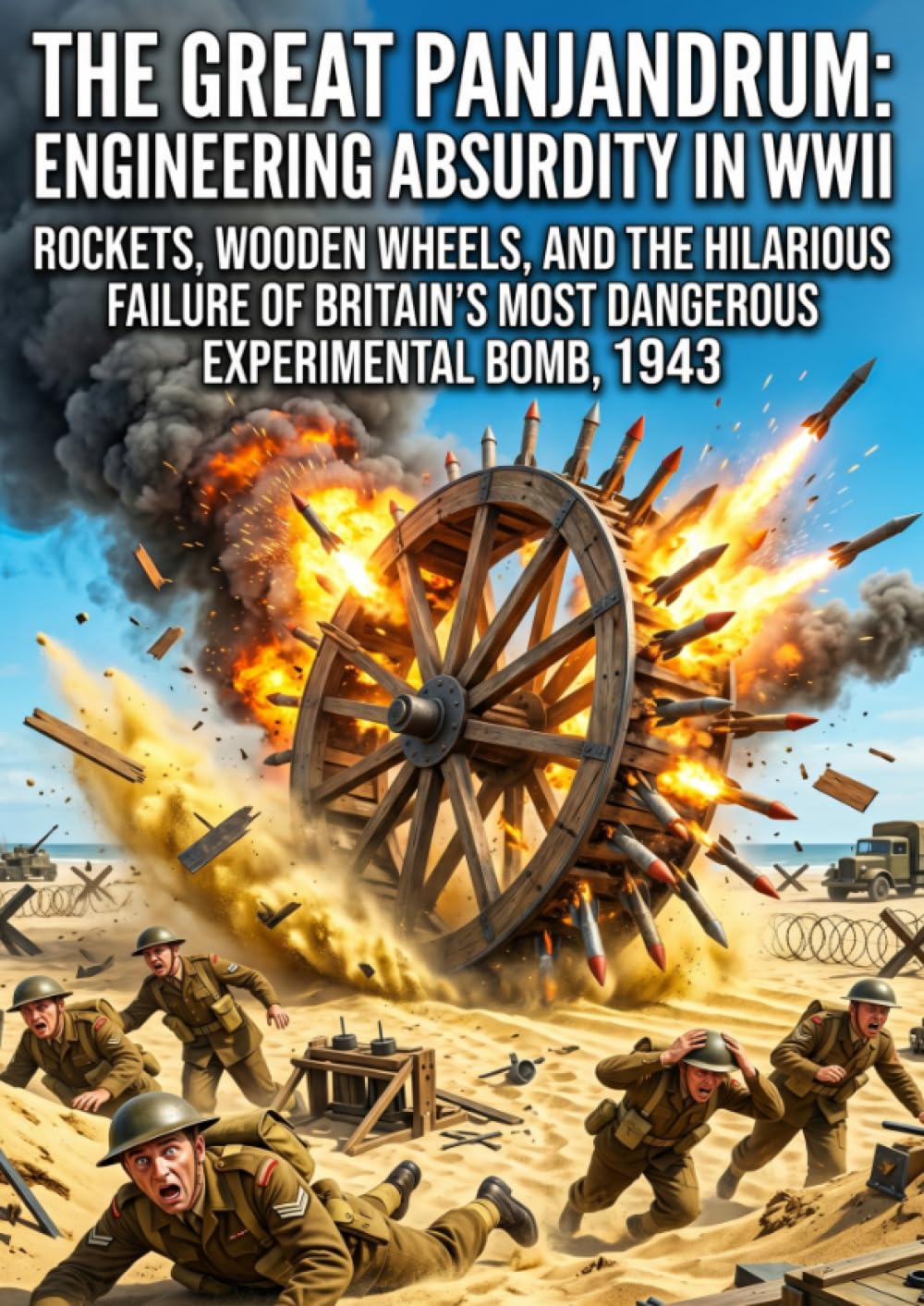 The Great Panjandrum: Engineering Absurdity in WWII: Rockets, Wooden Wheels, and the Hilarious Failure of Britain's Most Dangerous Experimental Bomb, 1943