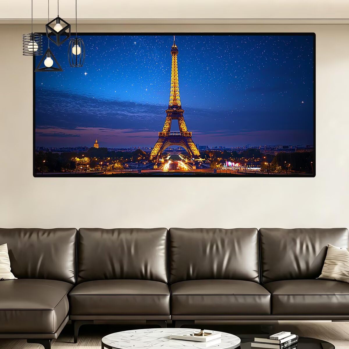 Diamond Painting Groß XXL 160x80cm, 5D Diamond Painting Paris Bilder -0221