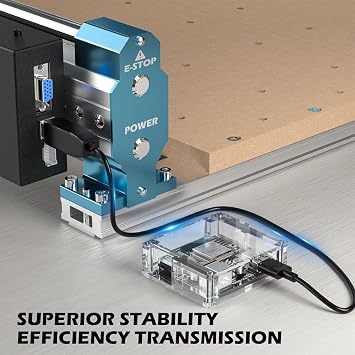 SainSmart Genmitsu GGW-USB Wireless Wi-Fi Module Kit with USB Port, App G-Code Sending, Remote Control and Monitor CNC Milling Machine Offline Controller for all CNC Machine