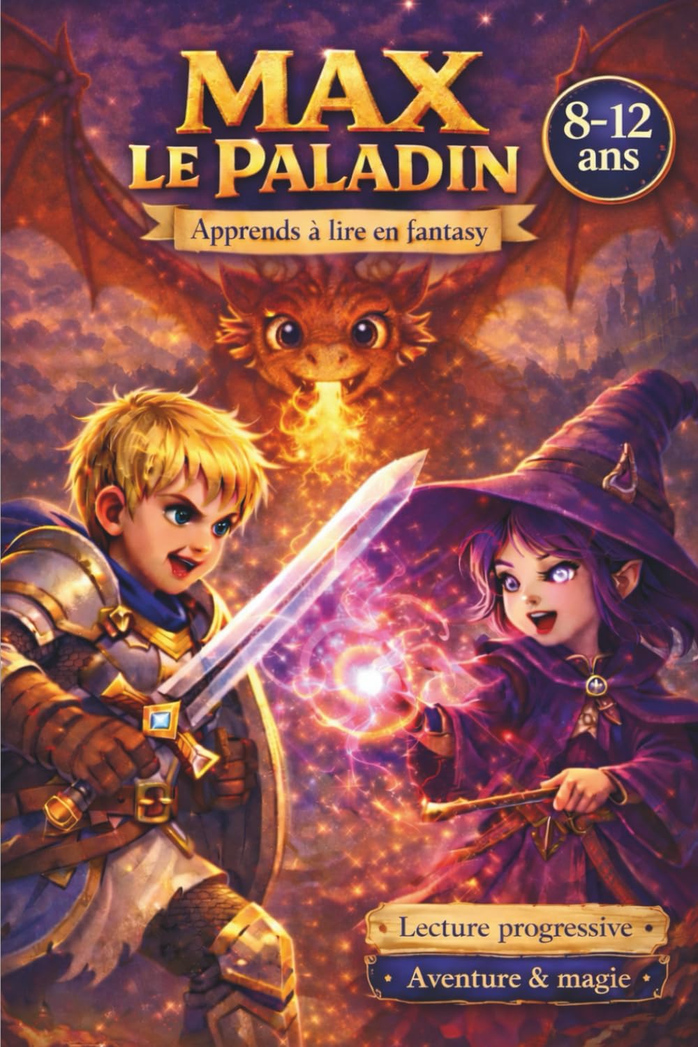 Max le paladin: apprends à lire en fantasy lecture progressive aventures et magie