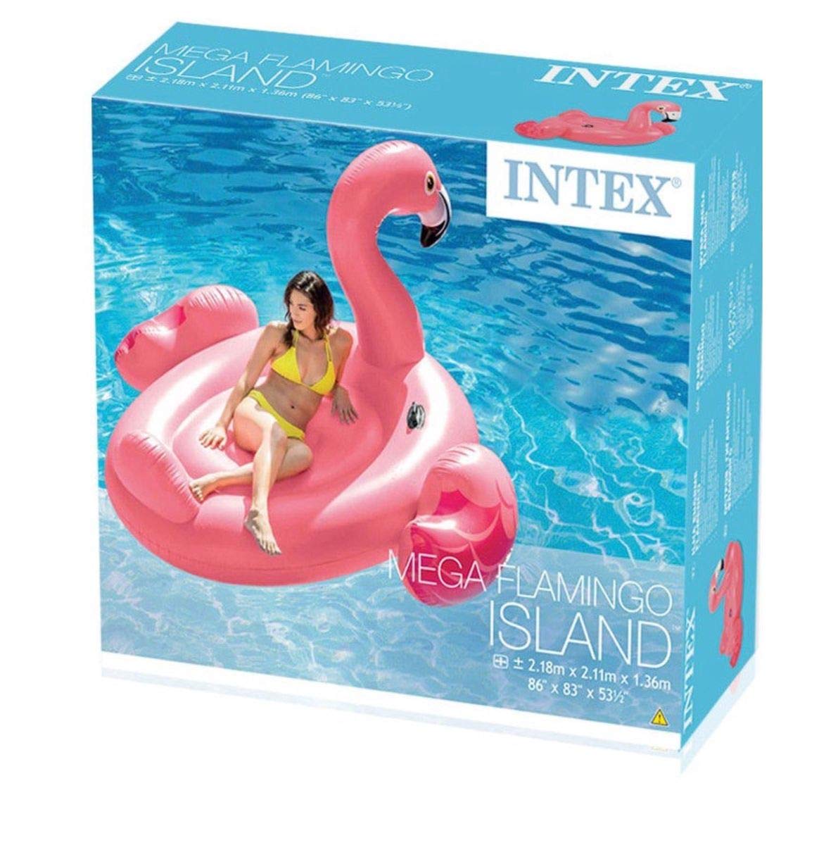 Intex bouée flamant rose géant