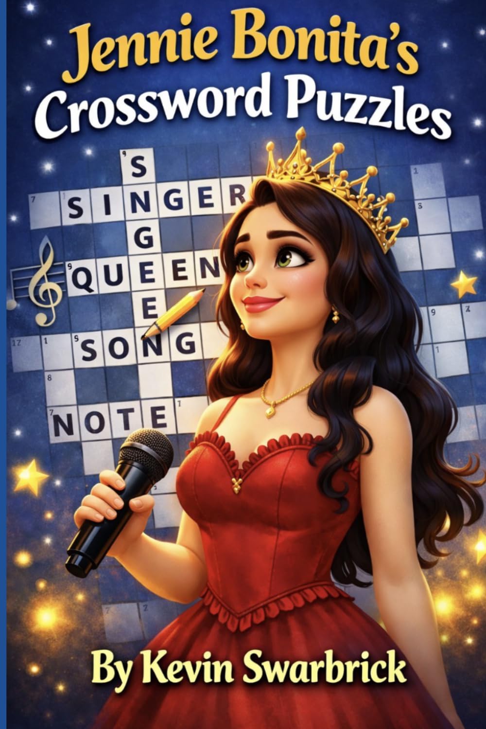 Jennie Bonita's Cross Word Puzzles (Jennie Bonita's Bed Time Story: Poetry Colouring Book)