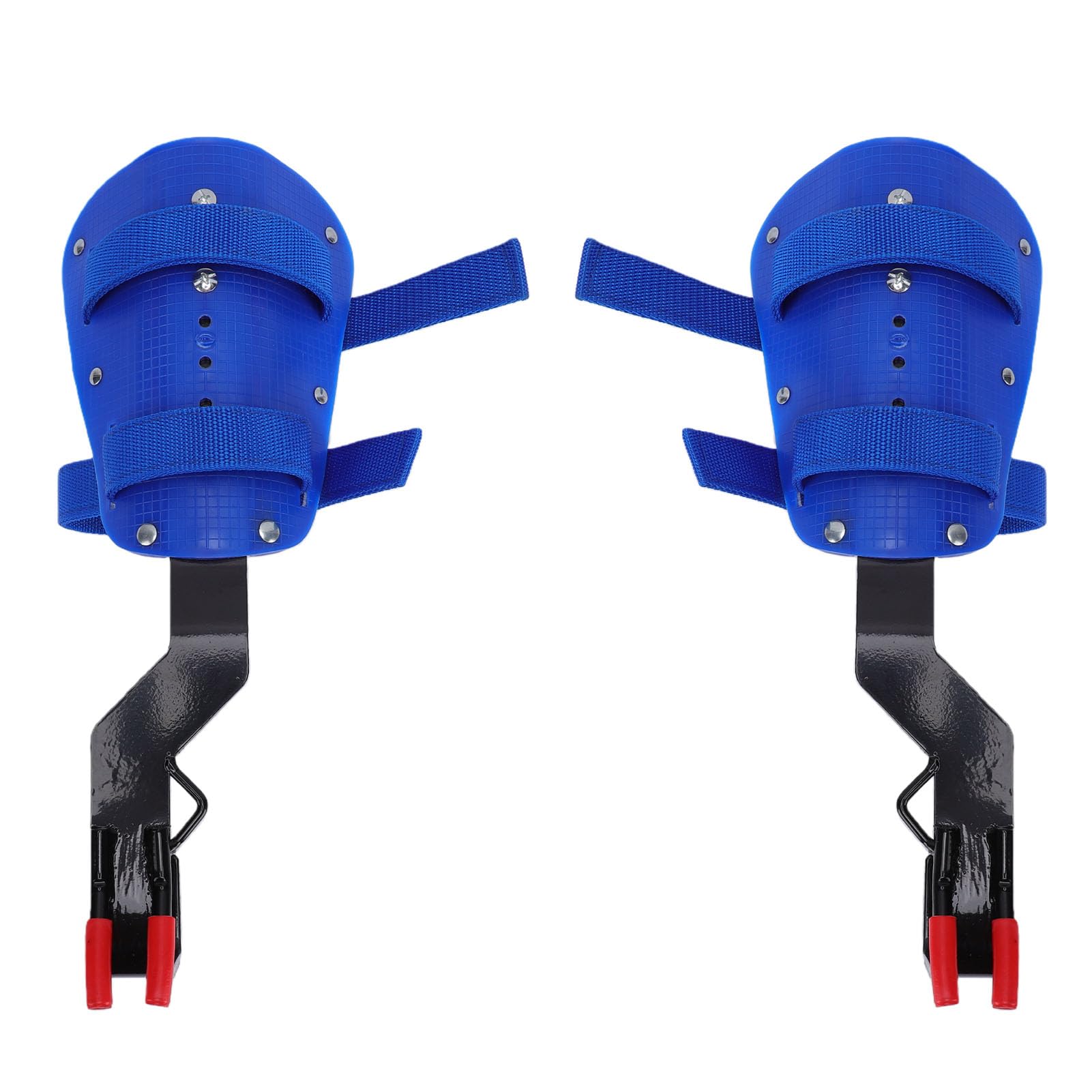 GLOGLOW Pitons & Aid Gear Espuelas para Arboristas Clavijas de Doble Punta Ajustables de 15 a 17,3 Pulgadas para Recolección de Frutas Trabajo Forestal Agricultores Clavos para Trepar árboles Placa