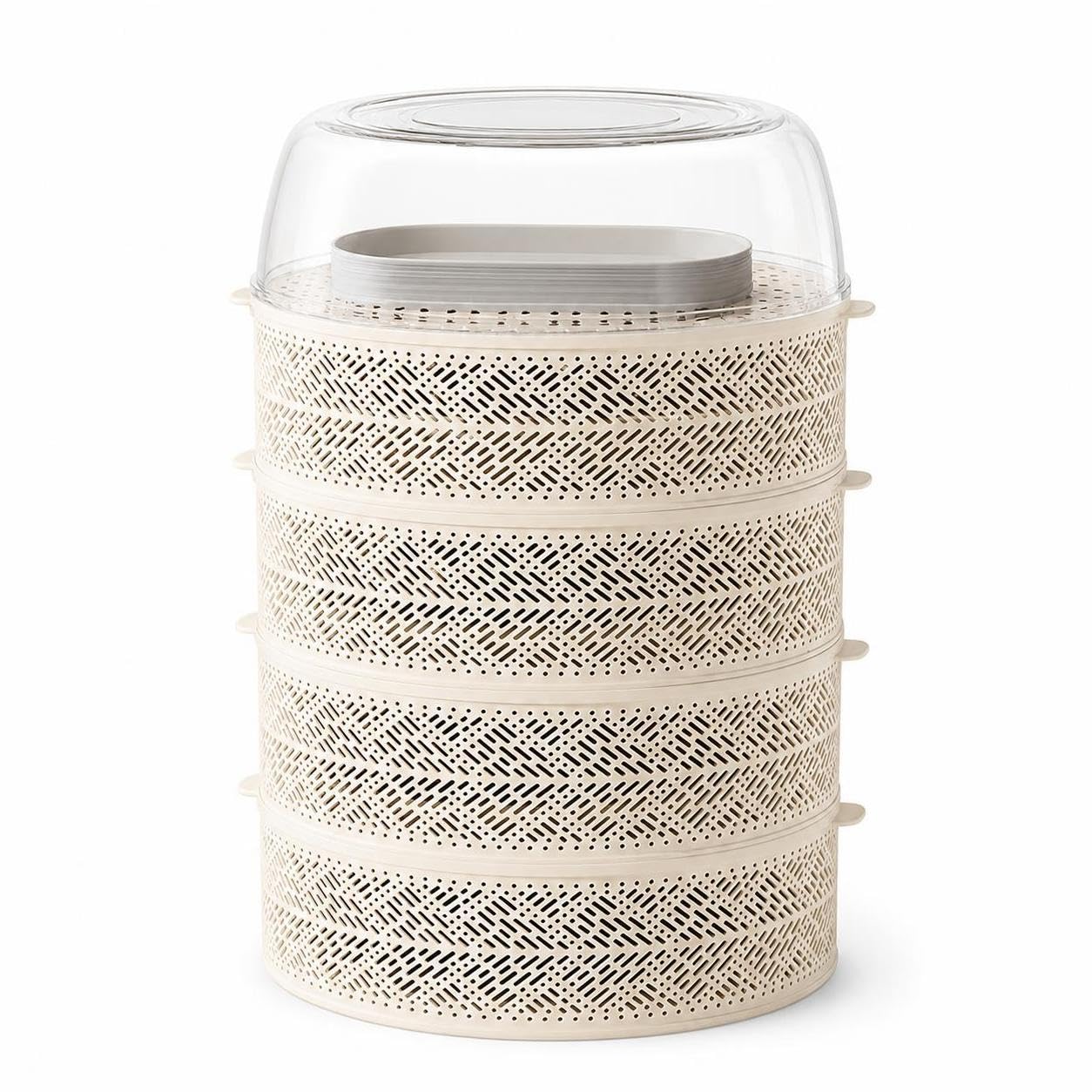 Abdeckhauben für Lebensmittel, stapelbare Fliegenhaube Lebensmittel, minimalistische Abdeckhaube , Lebensmittel Abdeckung für , Style 1